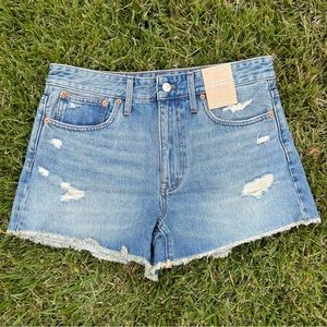 Madewell Relaxed Denim Jean Shorts Size 28